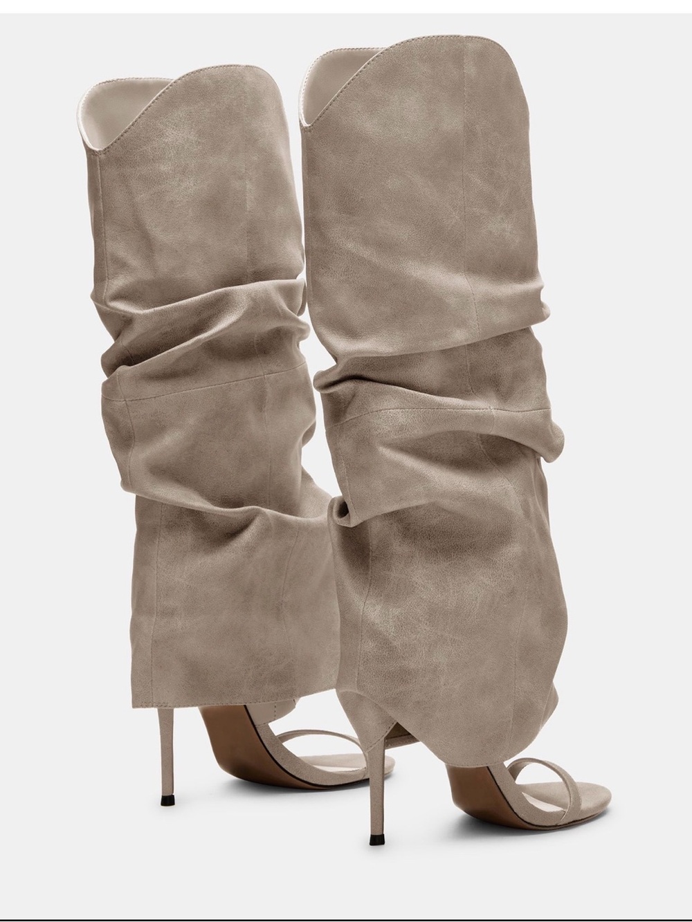 Ravine grey distressed boot